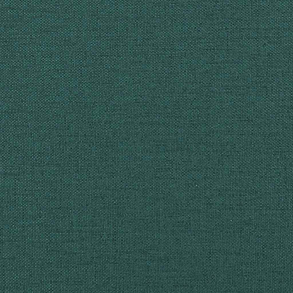 Set de canapele cu perne, 2 piese, verde închis, textil