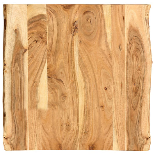 Blat de masă, 58x(50-60)x2,5 cm, lemn masiv de acacia