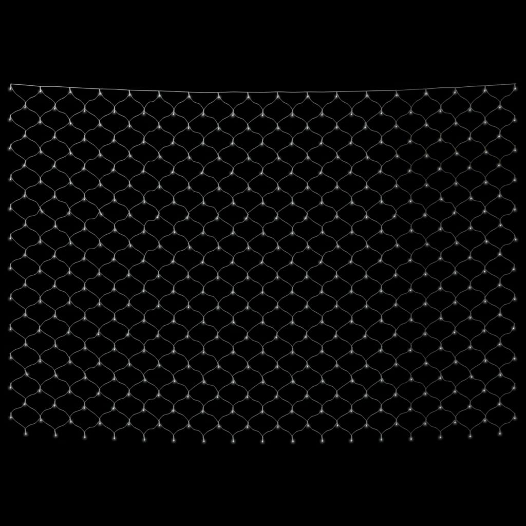 Plasă lumini Crăciun 544 LED alb rece 4x4 m interior/exterior